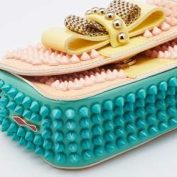 Pre Owned حقيبة كتف كريستيان لوبوتان سويت شيريتي ميني سبايكد جلد متعددة الألوان