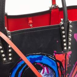 Christian Louboutin Black Paris Love Leather East-West Cabata Tote