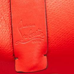 Christian Louboutin Black Leather and PVC East-West Cabata Tote