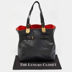 Christian Louboutin Black Leather Sybil Tote