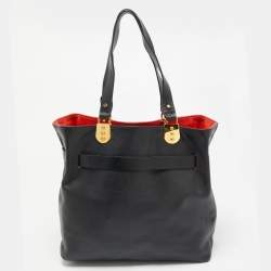 Christian Louboutin Black Leather Sybil Tote