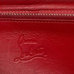 Christian Louboutin Pink Leather Panettone Continental Wallet