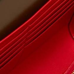 Christian Louboutin Olive Patent and Leather Paloma Embellished Chain Clutch