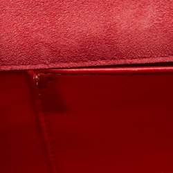 Christian Louboutin Pink Patent Leather Vero Dodat Chain Clutch
