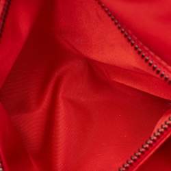 Christian Louboutin Black/Red Nylon and Leather Backloubi Backpack