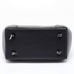 Pre Owned Christian Louboutin Black Leather Small Eloise Satchel