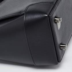 Pre Owned Christian Louboutin Black Leather Small Eloise Satchel