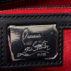 Pre Owned Christian Louboutin Black Leather Small Eloise Satchel