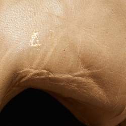 مملوكة مسبقًا Christian Louboutin Black Leather Louis High Sneakers Size 41