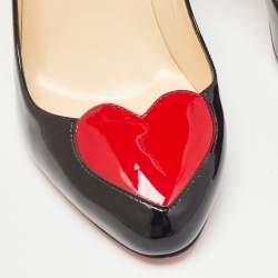 Pre Owned Christian Louboutin Black Patent doracora Pumps Size 39