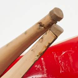 Christian Louboutin Beige Patent Leather Altadama Pumps Size 37