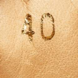 مملوكة مسبقًا Christian Louboutin Black Suede Spike Loafers Size 40