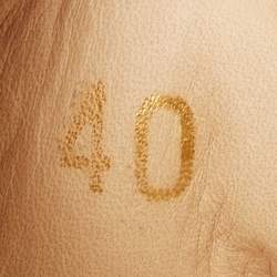 Pre Owned Christian Louboutin Blue Suede Pik Pik Louis High Top Sneakers Size 40