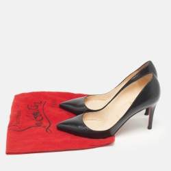 Christian Louboutin Black Leather Pigalle Pumps Size 36