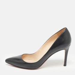 Christian Louboutin Black Leather Pigalle Pumps Size 36