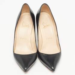 Christian Louboutin Black Leather Pigalle Pumps Size 36