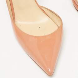 Christian Louboutin Pink Patent Leather Iriza Pumps Size 39