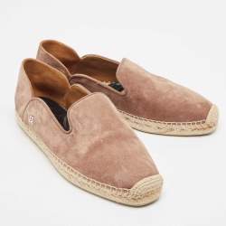 Christian Louboutin Beige Suede Espadon Espadrille Flats Size 39