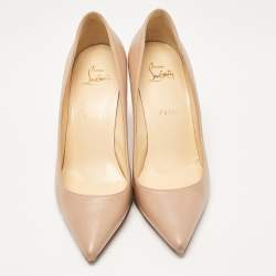 Christian Louboutin Dusty Pink Leather Kate Pumps Size 39.5