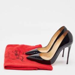 Christian Louboutin Black Patent Leather So Kate Pumps Size 39