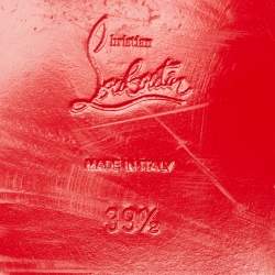 Pre Owned Christian Louboutin Black Patent Leather Mocalaureat Loafers Size 39.5