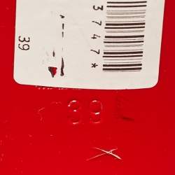 مملوكة مسبقًا Christian Louboutin Black Leather Inflama Sab Slide Sandals Size 39