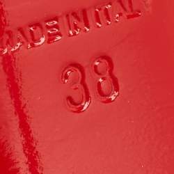 مملوكة مسبقًا Christian Louboutin Light Pink Suede Pigalle Follies Pumps Size 38