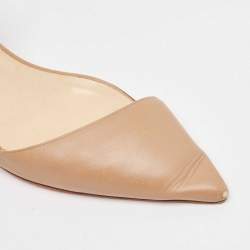 Christian Louboutin Beige Leather Iriza Pumps Size 40