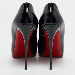 Christian Louboutin Black Patent Very Prive Pumps Size 40