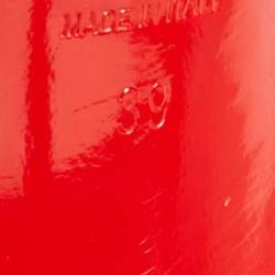 Pre Owned Christian Louboutin Pink Patent Leather Iriza Pumps Size 39