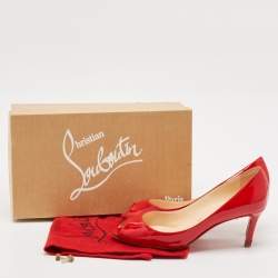 Christian Louboutin Red Patent Leather You You Pumps Size 37