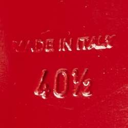 Pre Owned Christian Louboutin Black Patent Leather Altadama Pumps Size 40.5