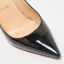 Christian Louboutin Black Patent Leather Pigalle Pumps Size 39