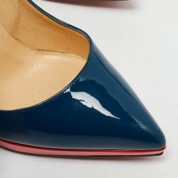 Christian Louboutin Multicolor Patent Leather Pigalle Plato Pumps Size 37.5
