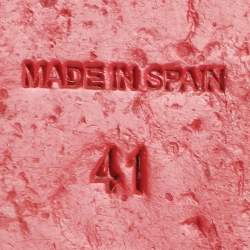 Pre Owned Christian Louboutin Multicolor Striped Canvas Caron Plato Wedge Espadrille Sandals Size 41