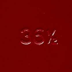 Pre Owned Christian Louboutin Silver Leather and PVC Spikaqueen Ankle Strap Sandals Size 36.5