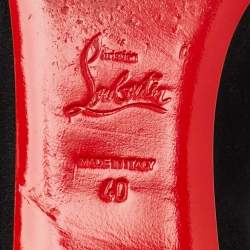 مملوكة مسبقًا حذاء فلات كريستيان لوبوتان مالابار هيل سويدي أسود مقاس 40