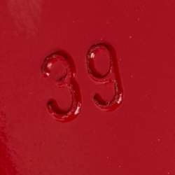 Pre Owned Christian Louboutin Black Leather Charleze Strappy Sandals Size 39