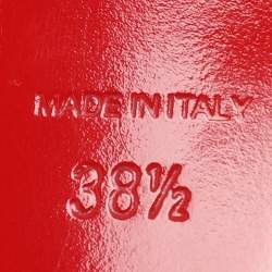 Pre Owned Christian Louboutin Black Patent Leather Private Number Slingback Pumps Size 38.5