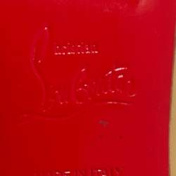 Pre Owned Christian Louboutin Beige Patent Leather Ograde D'orsay Pumps Size 36.5