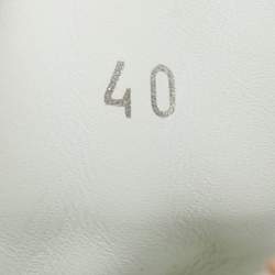 Pre Owned Christian Louboutin Pink Leather and Suede Fun Vieira Low Top Sneakers Size 40