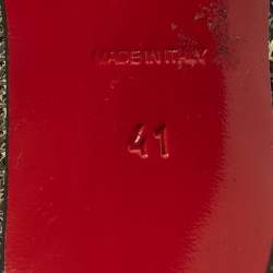 Pre Owned Christian Louboutin Tricolor Sequins Fifi Pumps Size 41