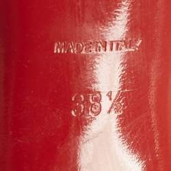 Pre Owned صندل كريستيان لوبوتان سيور T مقدمة مدببة سالونو دانتيل بيج مقاس 38.5 