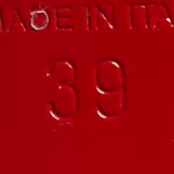 Pre Owned Christian Louboutin Black Leather Kate Pumps Size 39