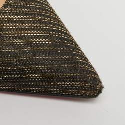 Pre Owned حذاء كعب عالي كريستيان لوبوتان كروس بليك دورساي �لامع أسود مقاس 39