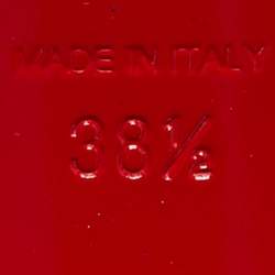 مملوكة مسبقًا حذاء كعوب كريستيان لوبوتان فيريفيه ستراس بوم كريستال متعدد الألوان شاموا أسود مقاس 38.5