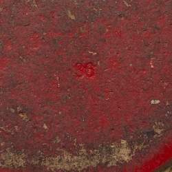 مملوكة مسبقًا Christian Louboutin Gala Size 36 Navy Blue Canvas Embroidered Crest Espadrille Flats