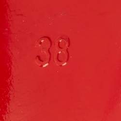 مملوكة مسبقًا حذاء كعب عالي كريستيان لوبوتان "ماتليز" جلد بايثون أسود وجلد سويدي مقاس 38