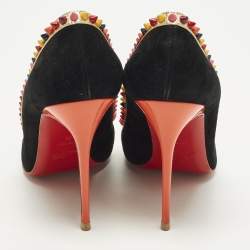 مملوكة مسبقًا Christian Louboutin Malabar Hill Size 41 Multicolor Patent Leather and Suede Pumps
