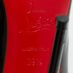 مملوكة مسبقًا Christian Louboutin So Kate Size 39.5 Black Patent Leather Pumps